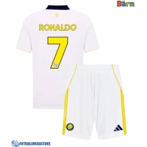 Fotballdrakt Barn Al-Nassr Cristiano Ronaldo #7 Tredjedraktsett 2025-26 Kortermet (+ Korte bukser)